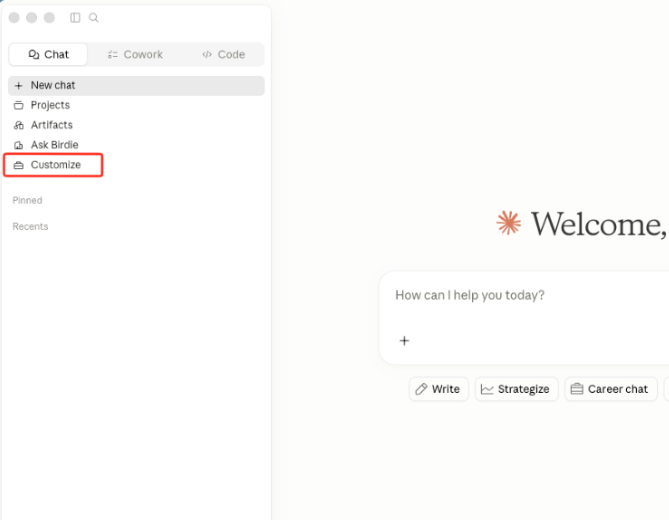 Customizing Claude Desktop connectors...